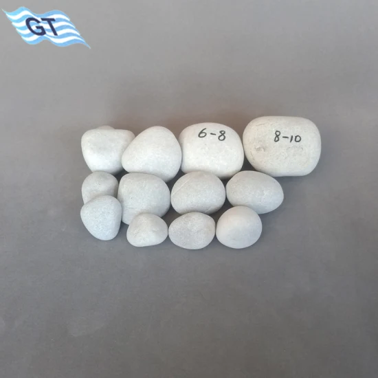 Dalian 99.31 Silica Pebbles Flint Pebbles for Ceramics Industry as Grinding Media
